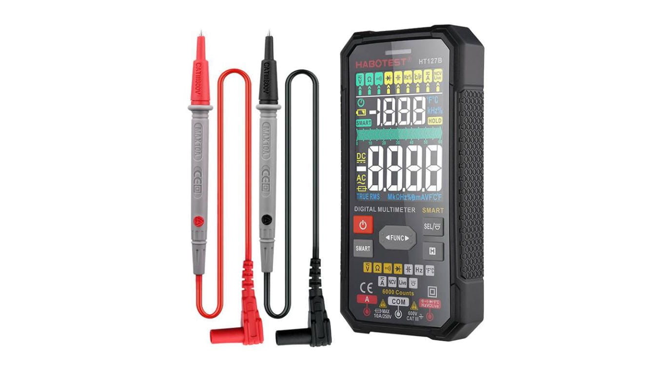Cyfrowy multimetr uniwersalny Habotest HT127B