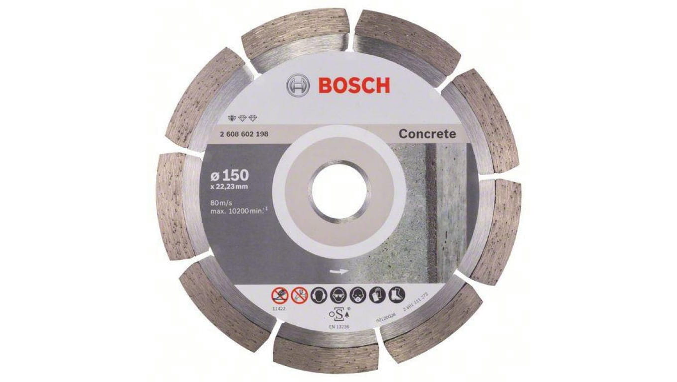 TARCZA DIAMENTOWA SEGMENTOWA CONCRETE 150*22.3*2.0