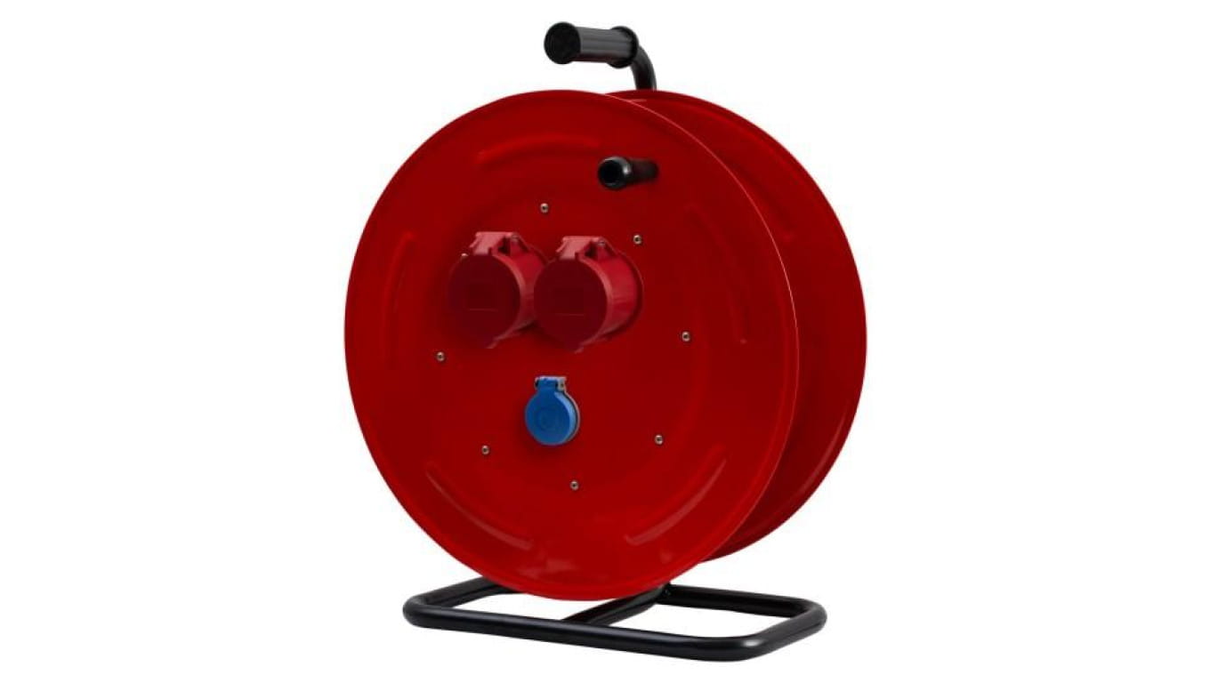 Rozgałęźnik na bębnie metalowym MAKARA-460 16A 5p, 32A 5p, 230V IP44