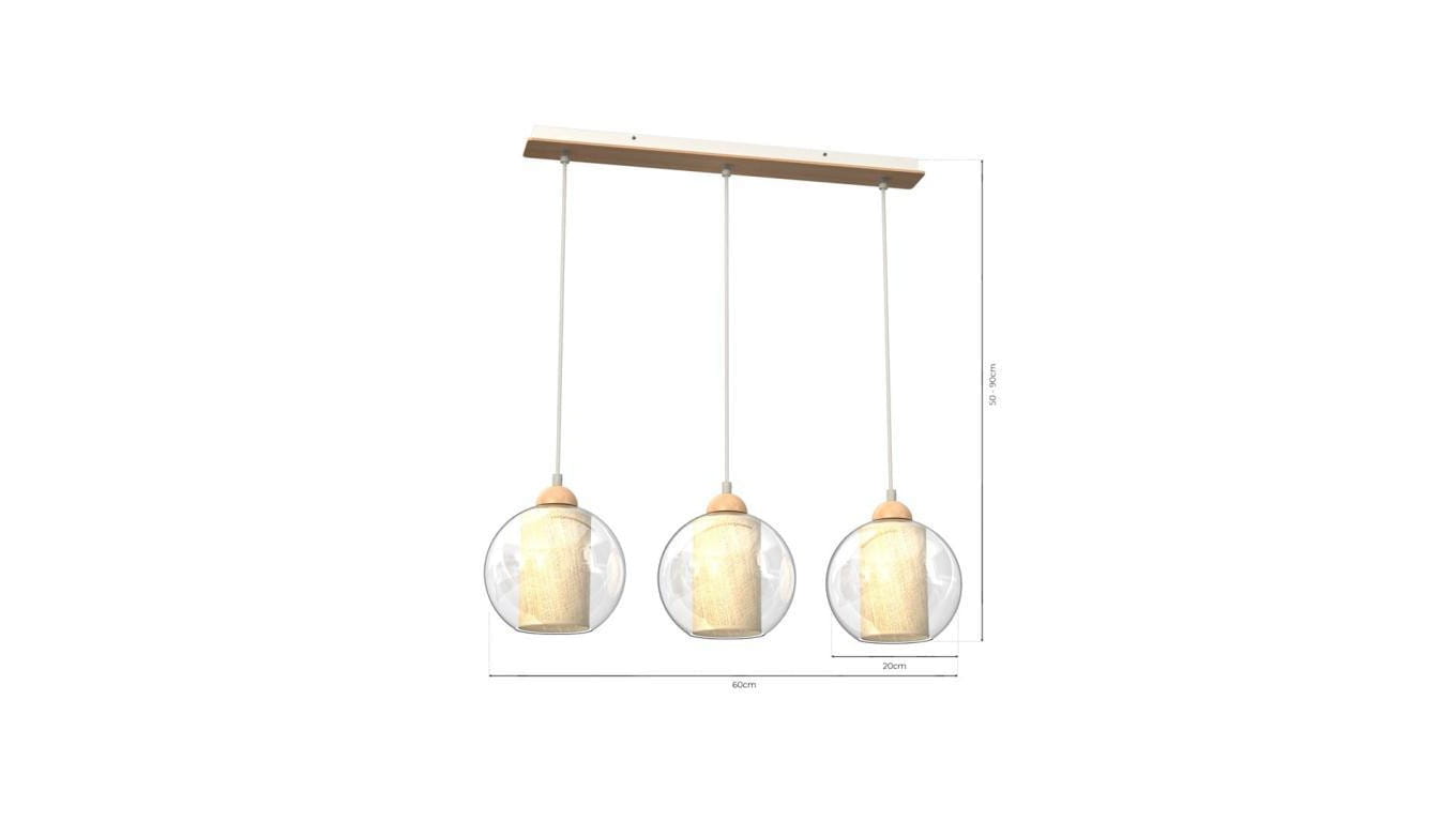 Lampa wisząca GALAXY kolor Czarny 3459 TK Lighting