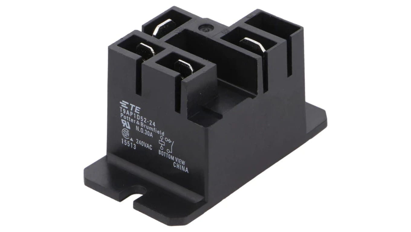 T9AP1D52-24 Przekaźnik elektromagnetyczny SPST-NO Ucewki: 24VDC 30A 1W
