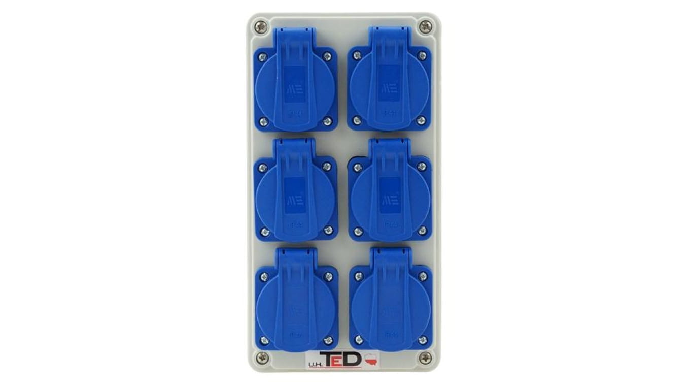 Rozdzielnica budowlana BIWAK 6Gs 230V 02.020