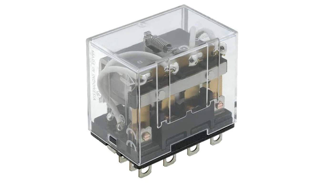 LY4-100/110VAC Przekaźnik: elektromagnetyczny 4PDT Ucewki: 110VAC 10A/110VAC