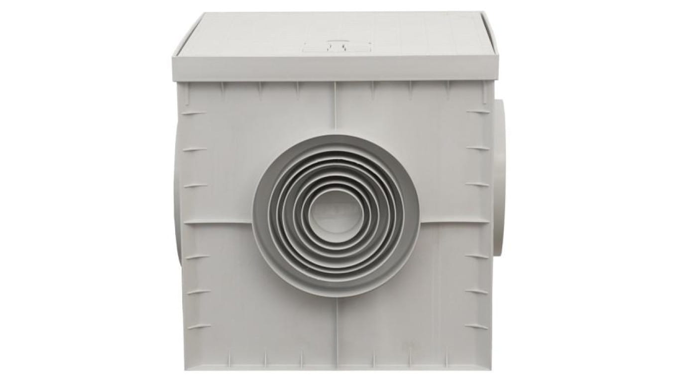 Studzienka probiercza gruntowa /szara/ 400x400x400