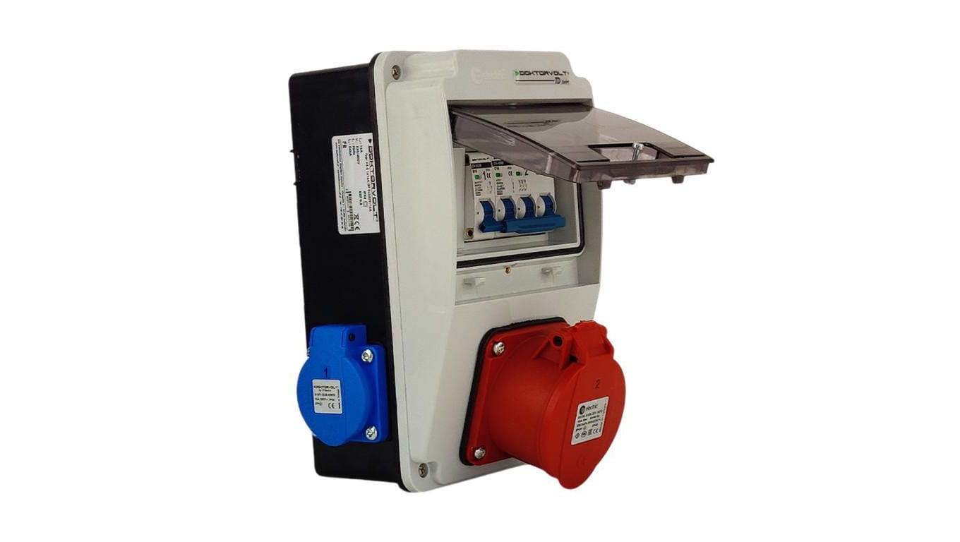 Rozdzielnica Elektryczna 12 modułowa 4x230V 4xRCBO Doktorvolt 2144