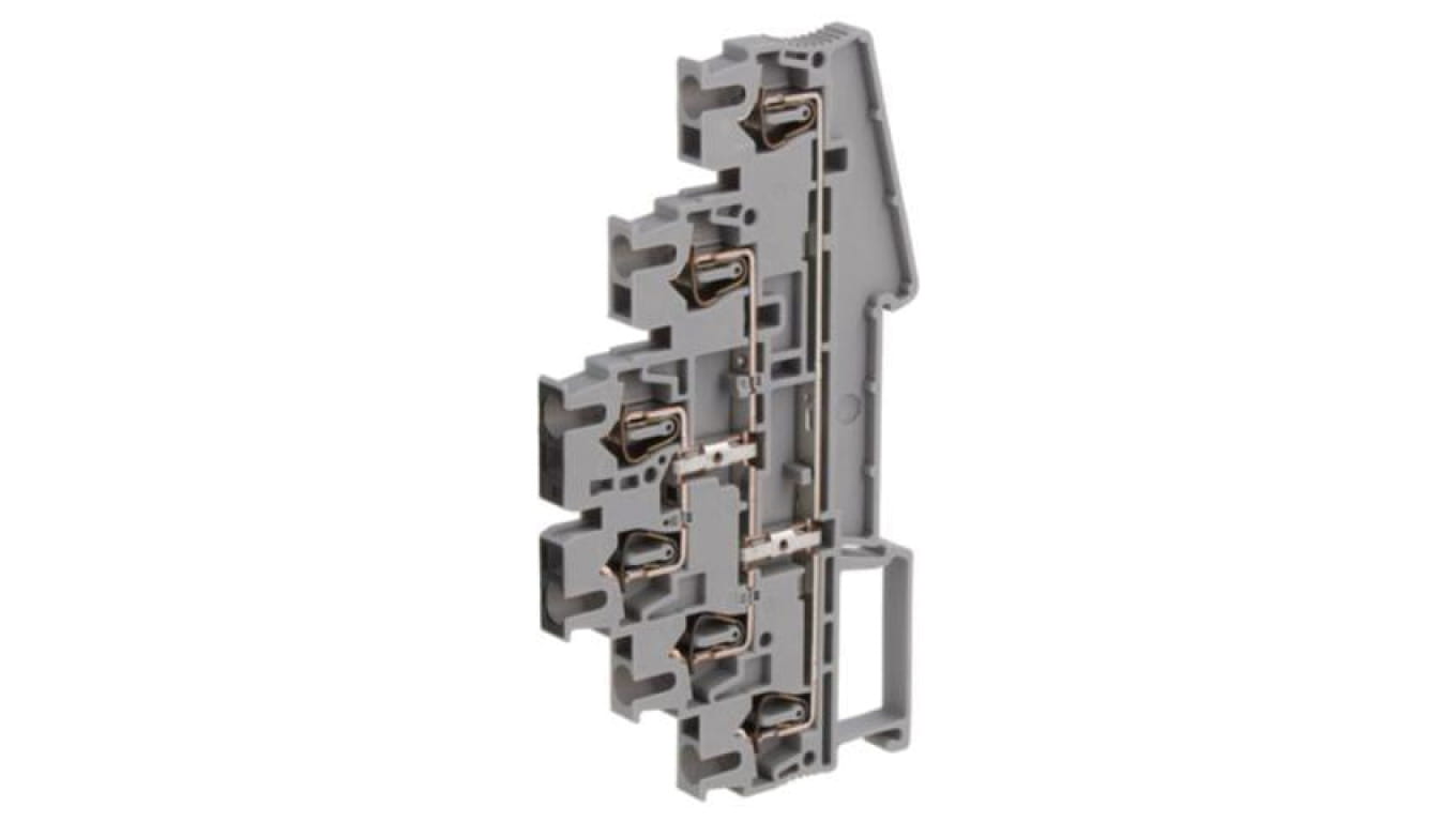 ST2.5-3PV Złączka szynowa, ST, zacisk sprężynowy, 31A, poliamid, 5.2mm, TS35