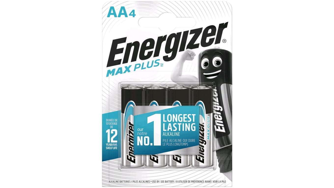 4 x bateria alkaliczna Energizer MAX Plus LR6/AA (blister)