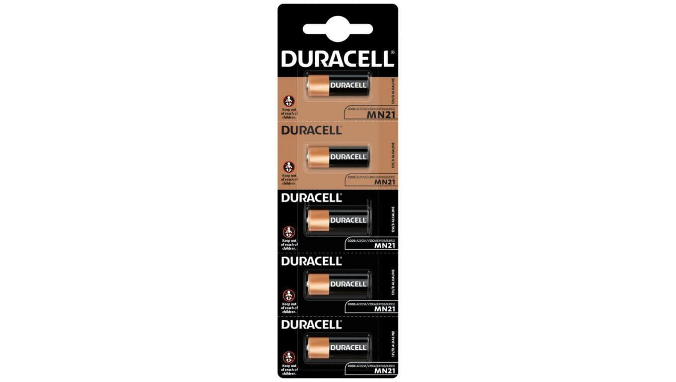 5 x bateria do pilota samochodowego Duracell A23 HSDC