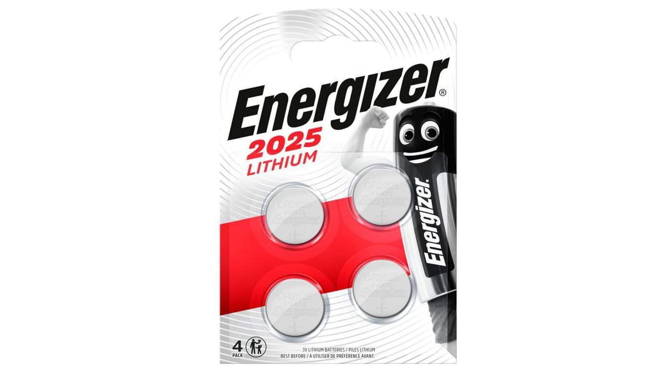4 x bateria litowa mini Energizer CR2025