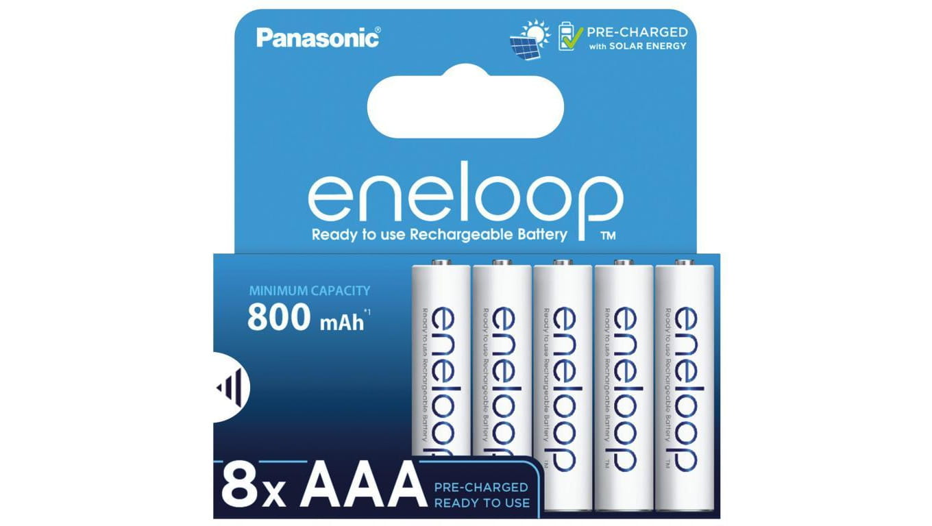 Panasonic Eneloop R03/AAA 800mAh BK-4MCDE/8BE (blister) - 8 sztuk