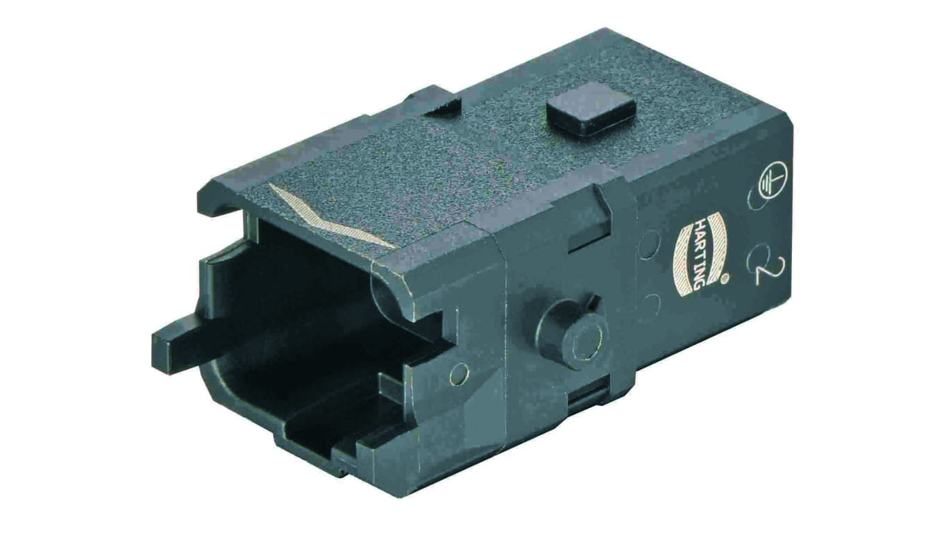 Złącze Han 1A prostokątne męskie 3pin +PE 09100033206