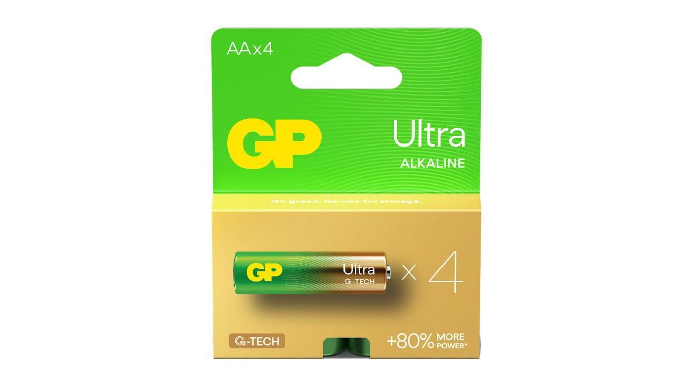 4 x bateria alkaliczna GP Ultra Alkaline G-TECH LR6 / AA