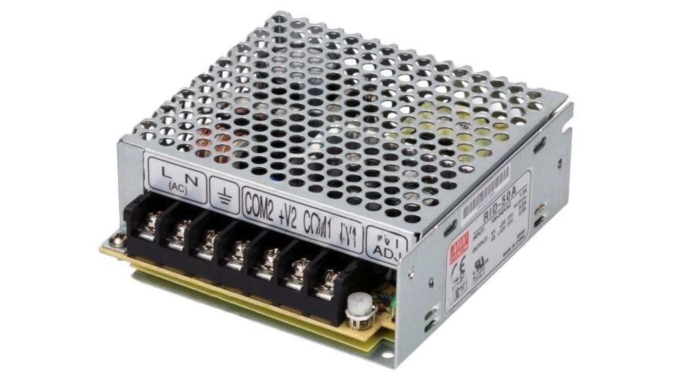 RID-50A Zasilacz impulsowy do wbudowania modułowy 54W 5VDC OUT: 2