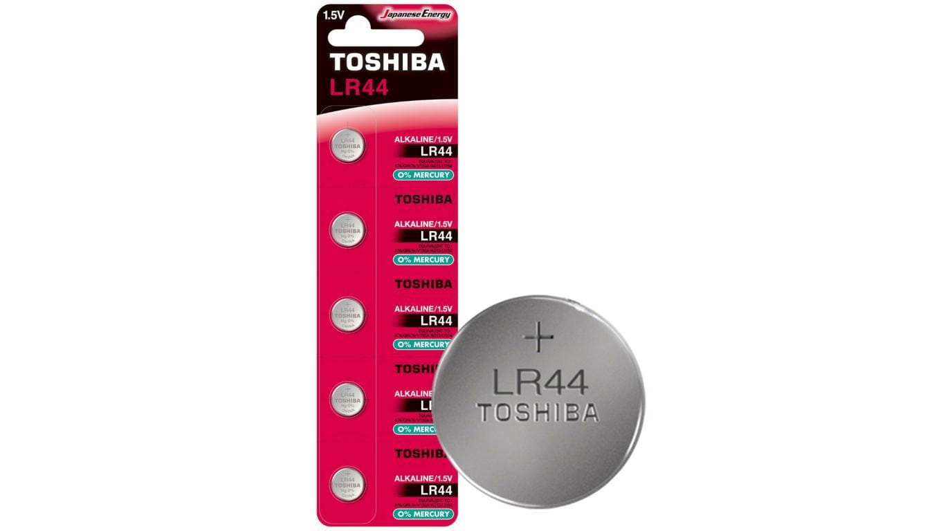 Bateria Alkaliczna Specjalistyczna TOSHIBA LR44 Blister 5szt