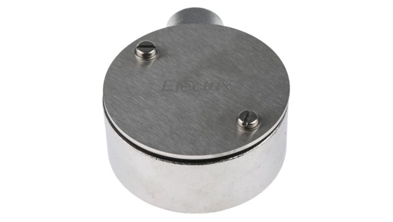 Puszka końcówek zaciskowych, Stal nierdzewna 316 20mm IP67 RS PRO