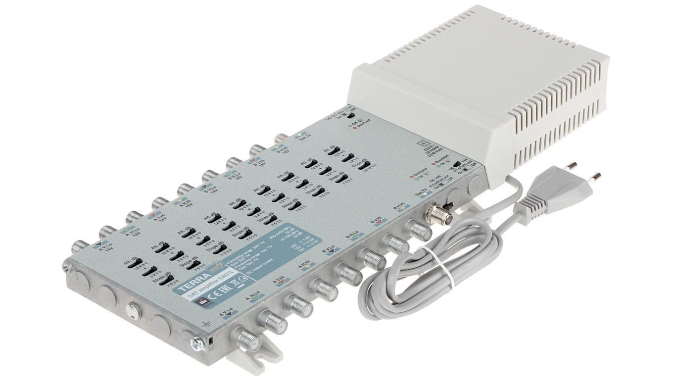 Wzmacniacz do multiswitchy SA-91L 9 wejść / 9 wyjść TERRA