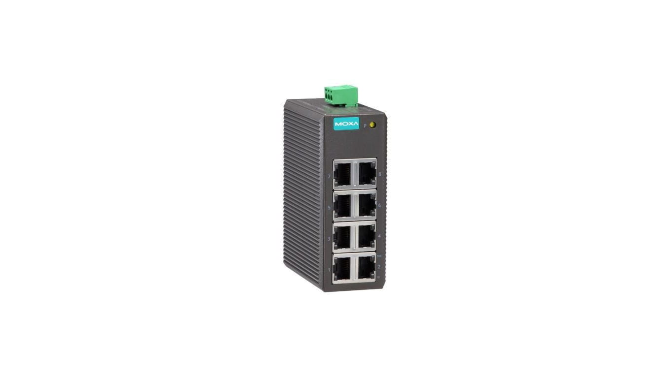 Switch przemysłowy 8 portów RJ 10/100Mb/s EDS-208