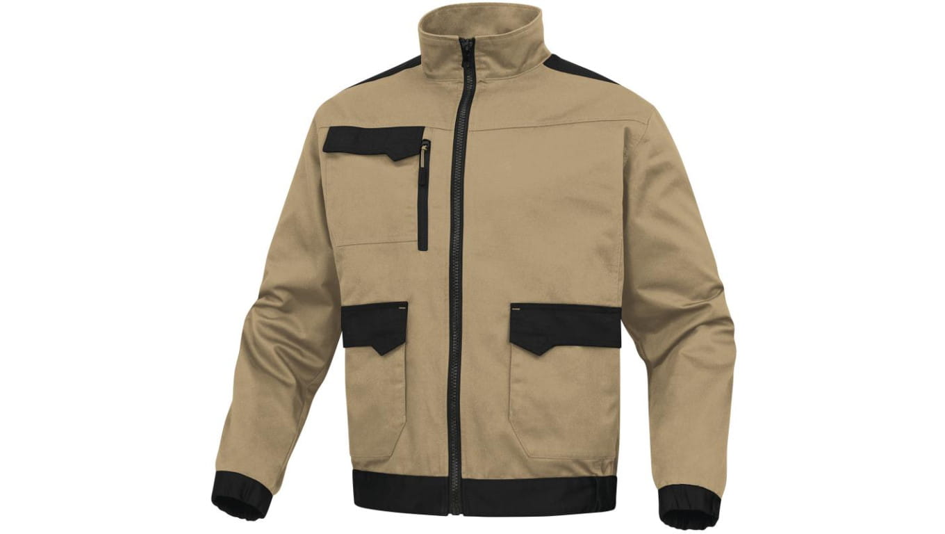 Bluza robocza Mach2 z poliestru i bawełny beżowe S M2VE3 M2VE3BBPT