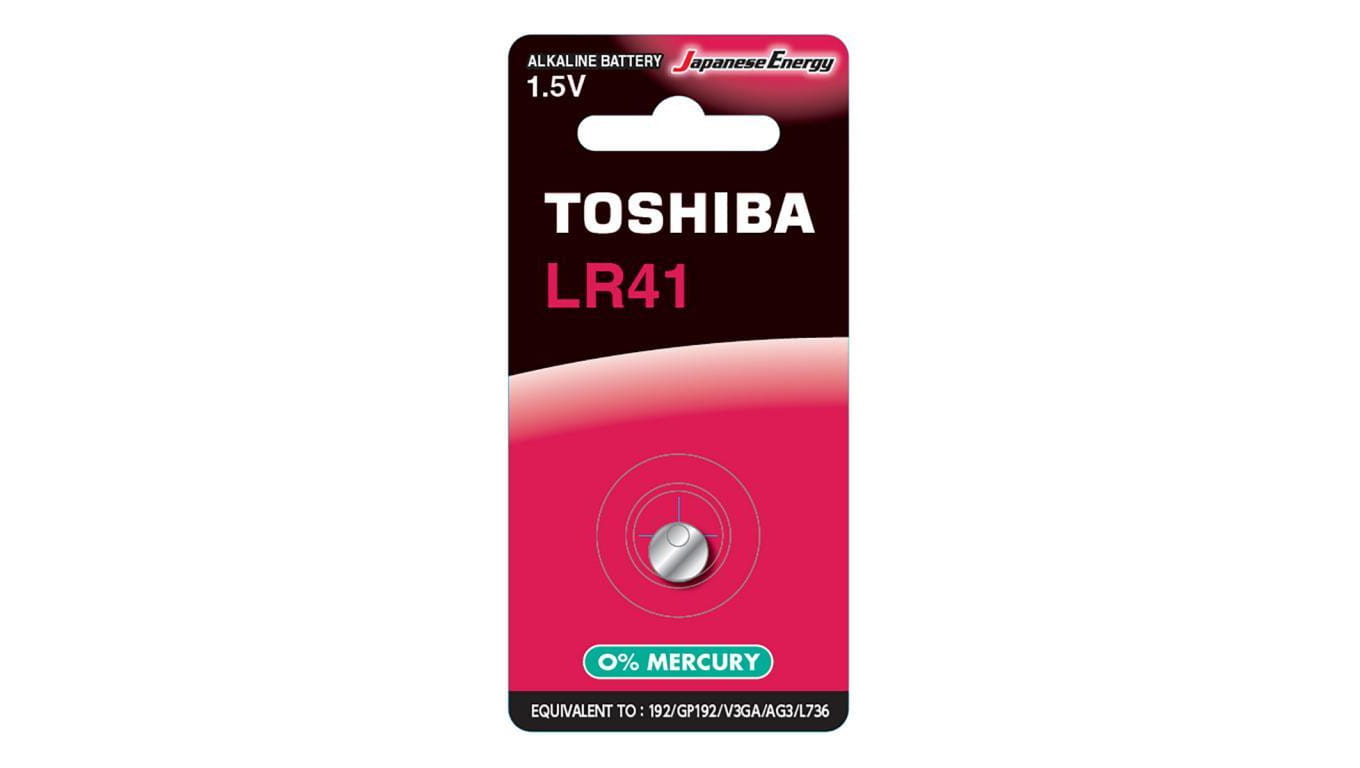 Bateria Alkaliczna Specjalistyczna TOSHIBA LR41 1,5V Blister 1szt
