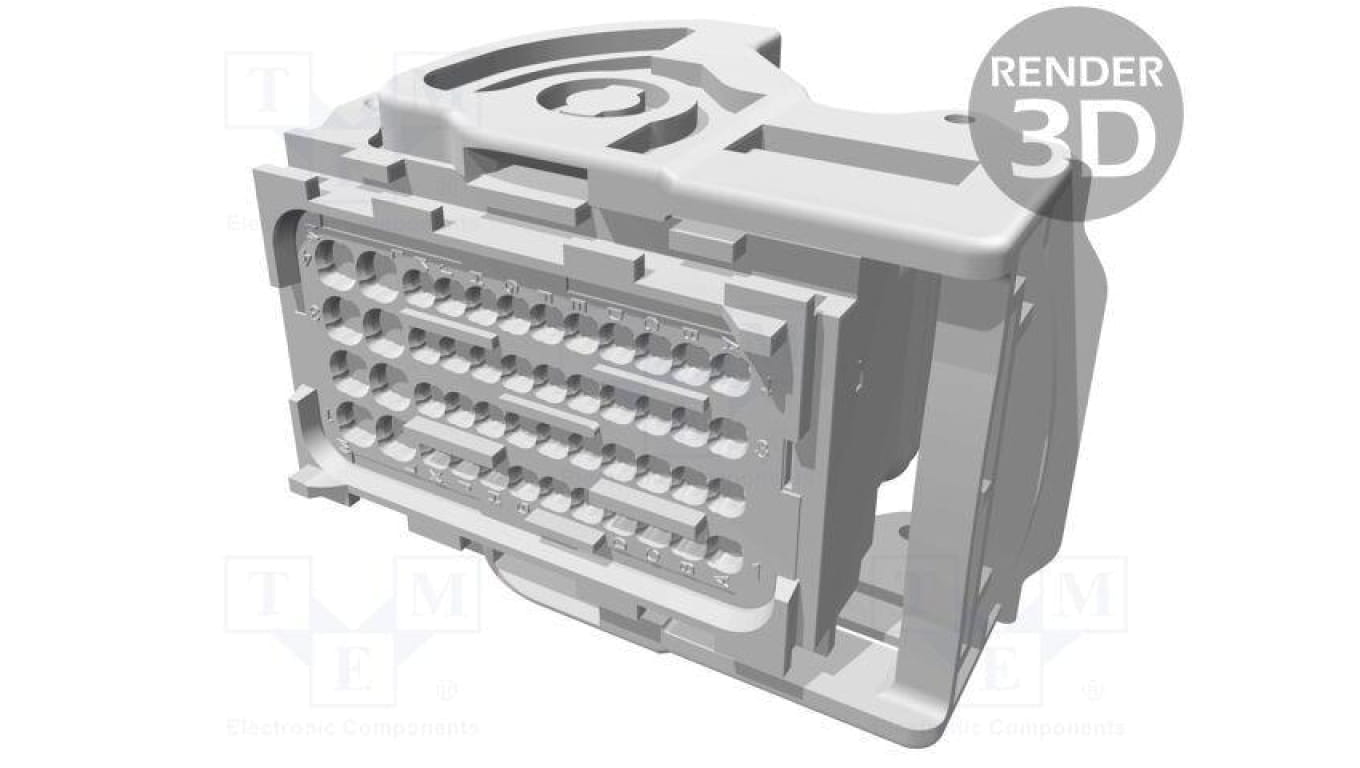 Złącze automotive wtyk żeńskie CMC 6A 12A PIN 48(8+40) 64320-1319