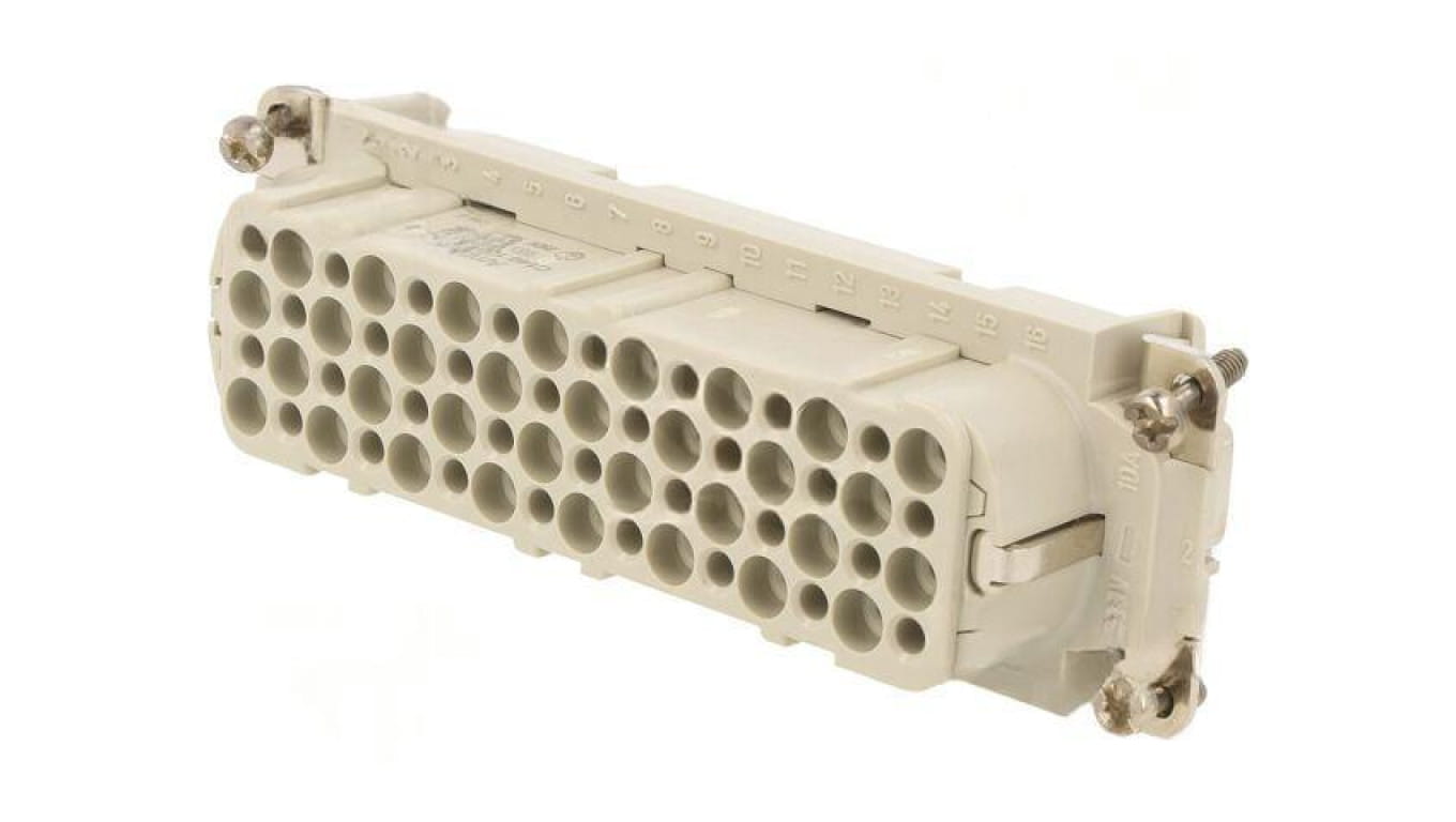 Złącze HDC wkładka stykowa żeńskie 10A 250V -PIN 64 64+PE C14610B0645002