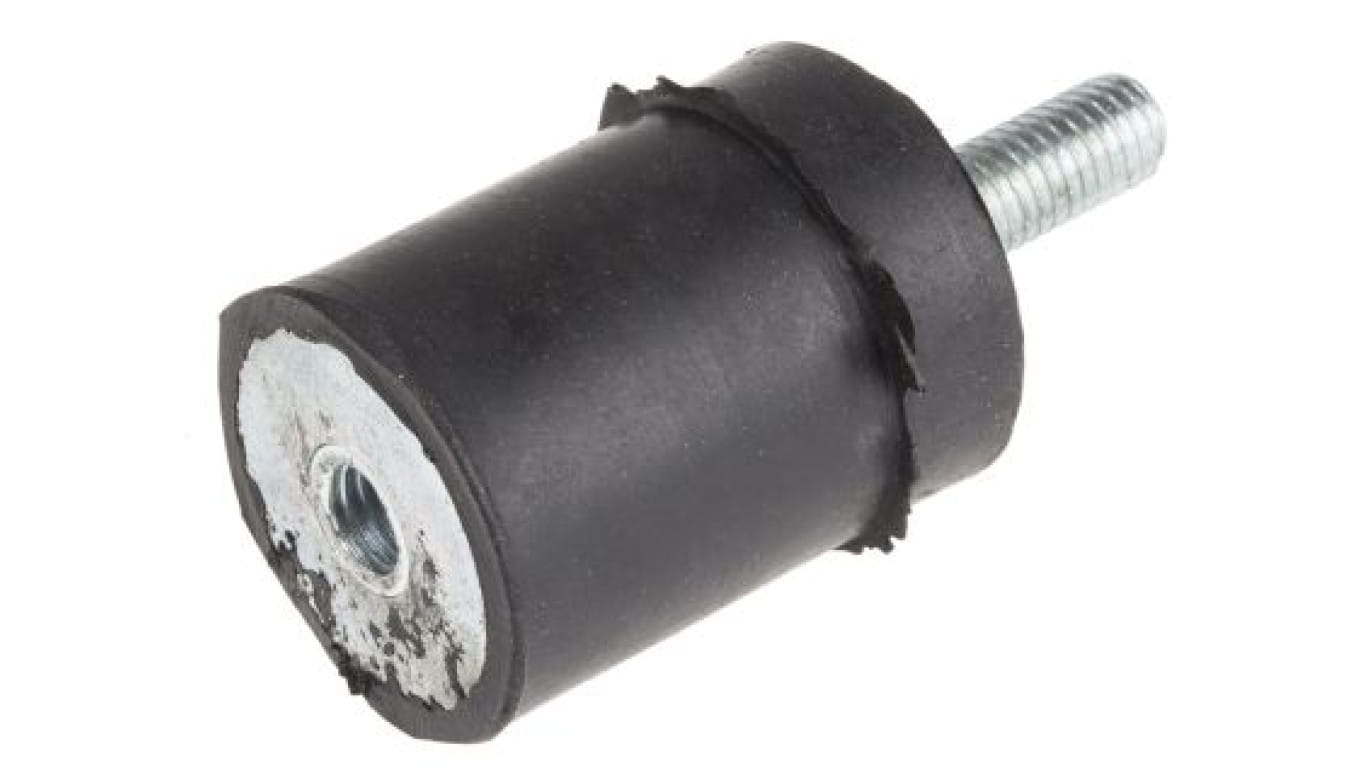 Mocowanie antywstrząsowe, M8, Ø 30mm, materiał: Guma naturalna 45Shore A, RS PRO