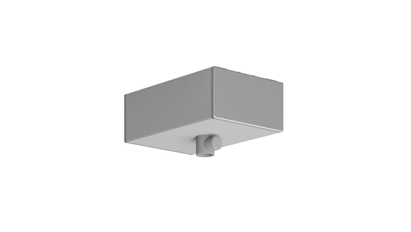 BOX-M70 5-pol, L-70mm, anodowany srebrny KLUŚ