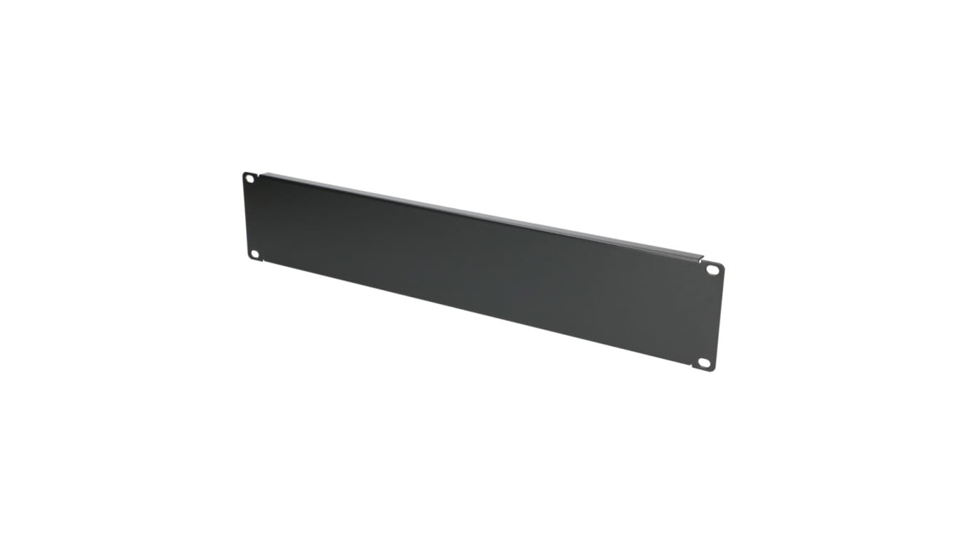 Panel frontowy Czarny Extralink 2U 19