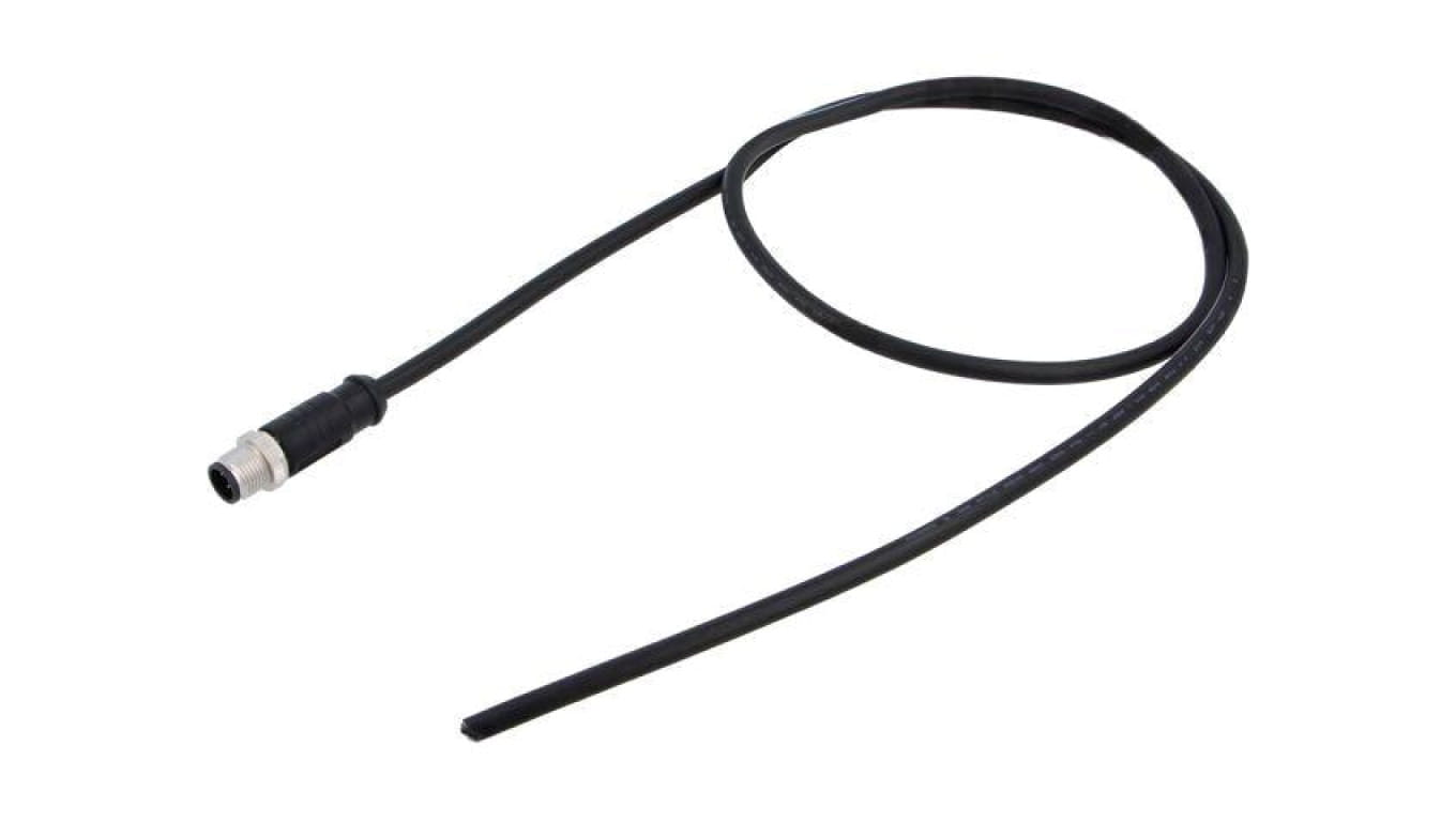 Złącze M12, męskie, PIN:5, wtyk, proste, 60V MSAS-05BMMM-SL8B01