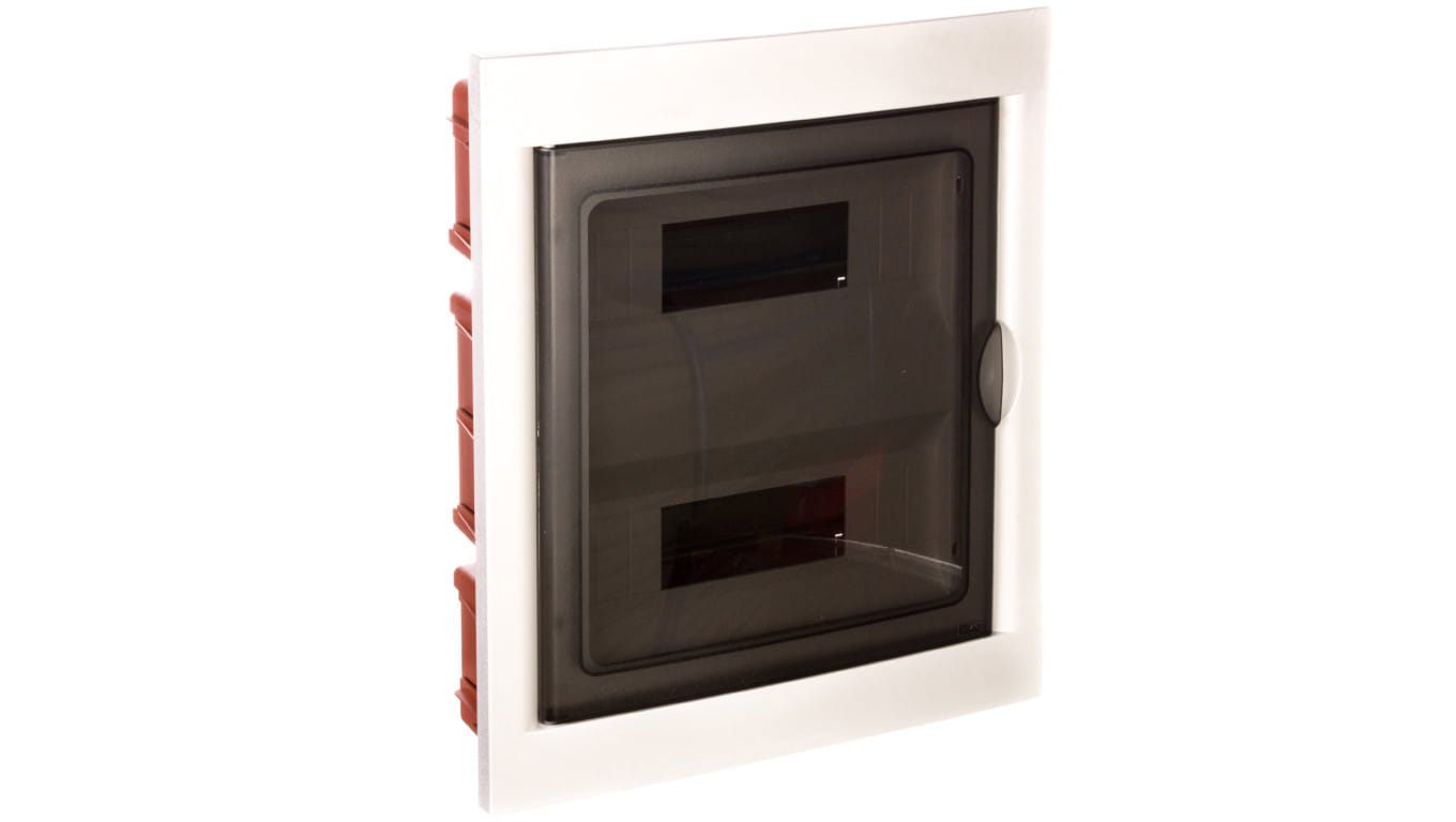 Rozdzielnica modułowa 2x12 podtynkowa drzwi transp. seria 630B IP40 320x388x80 biała EC63024B