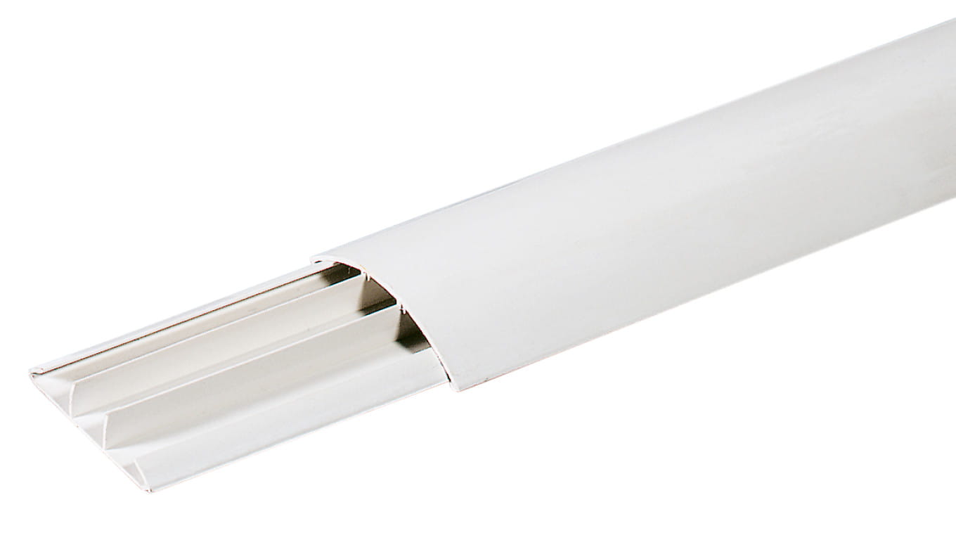 Listwa podłogowa 75x17mm szara ECCAP7517G /2m/