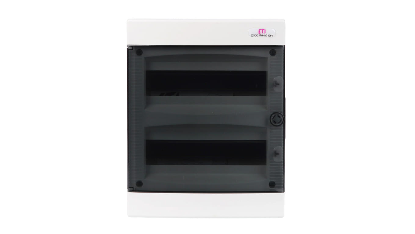 Rozdzielnica modułowa 2x12 podtynkowa /transparentna/ IP40 ECM24PT-S DIDO 001101075