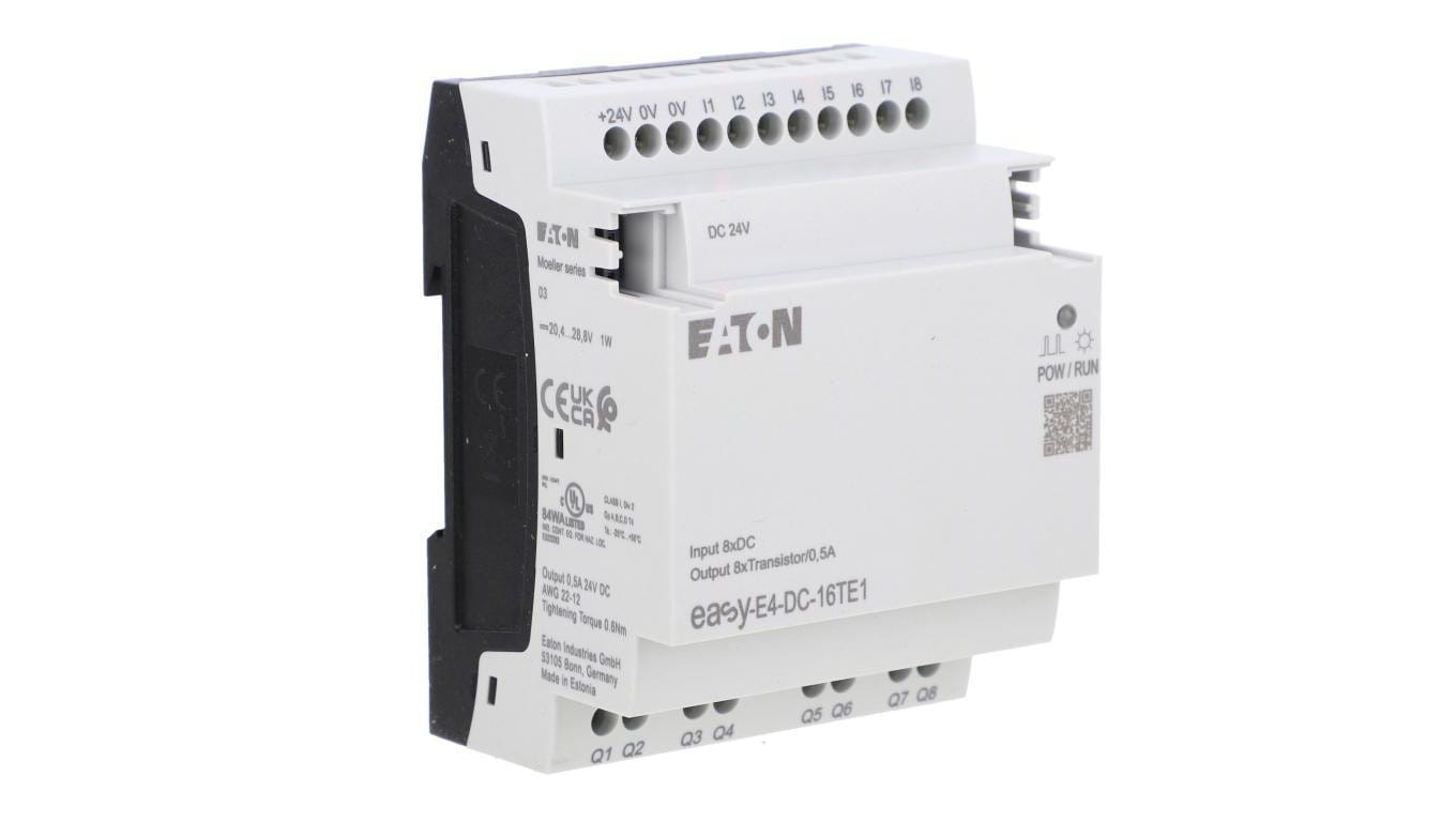 Rozszerzenie wejścia/wyjścia easyE4 24VDC 8DI 8DO-T EASY-E4-DC-16TE1 197220