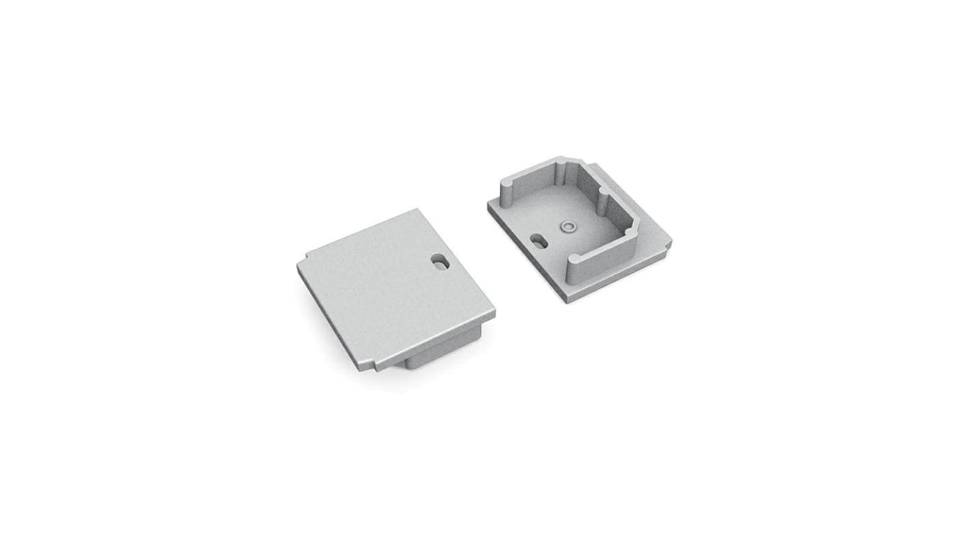 Zaślepka LINEA-IN20 trimless srebrna z otworem g1000540 /1szt/