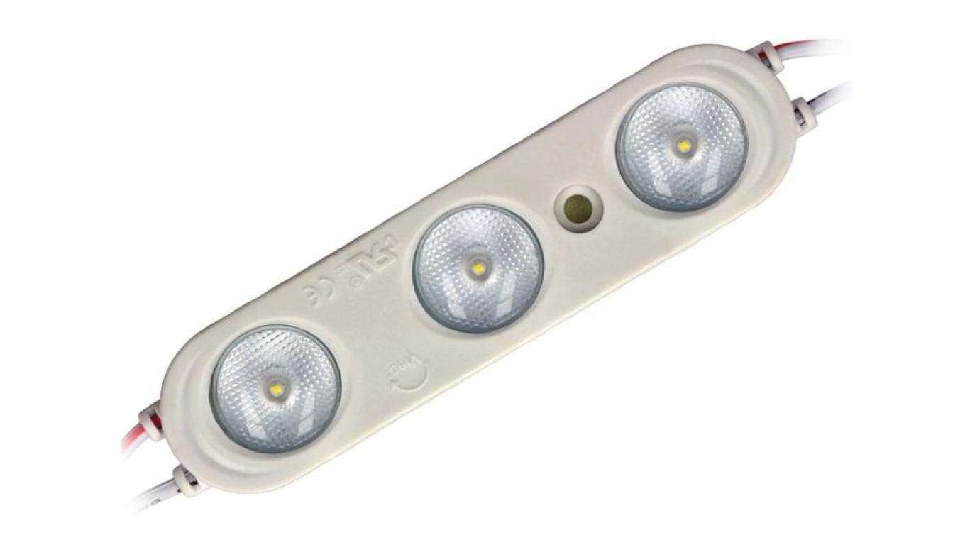 LED line Moduł reklamowy OPTO 3x SMD2835 12V 6500K 2,5W 7 lat gwar.