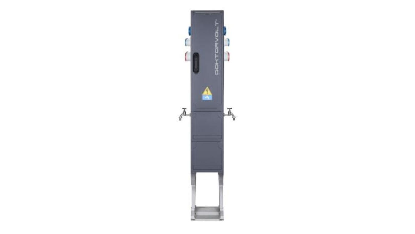 Słupek dystrybucyjny CV-CAMP 2x(2x230V, 1x16A 400V, 1x230V/3p) DV 2209