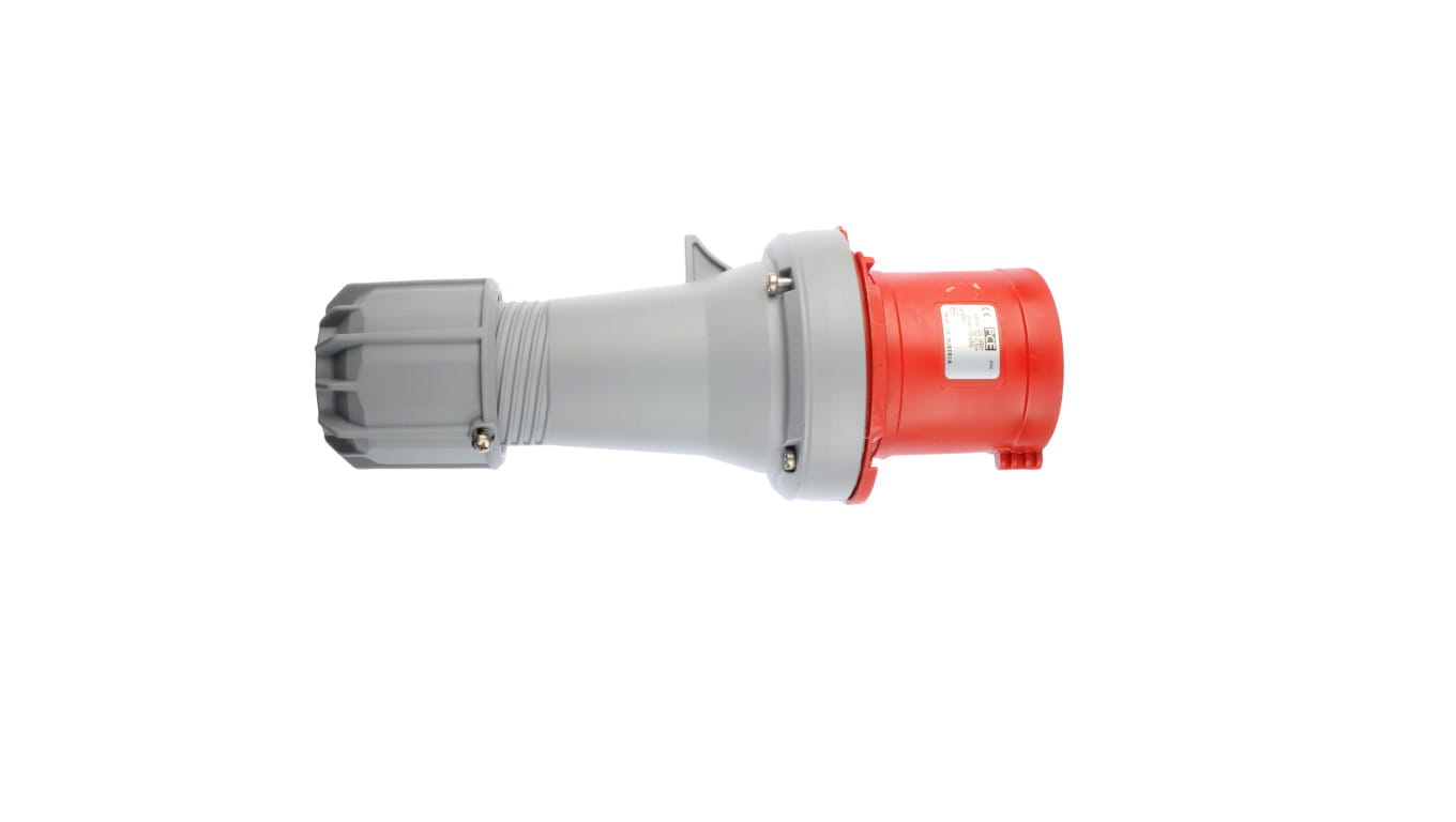 Wtyczka przenośna 63A 5P 400V czerwona IP44 POWER TWIST 0351-6