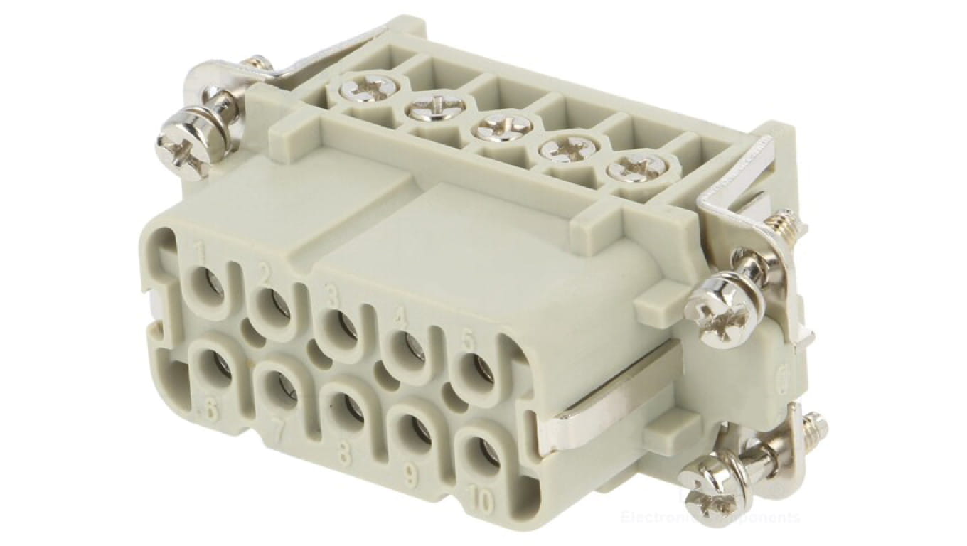 Złącze HDC żeńskie 10pin 250V T2010102201-000
