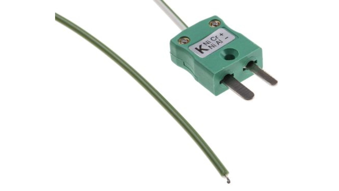 Termopara typ K do +250C kabel 10m IEC