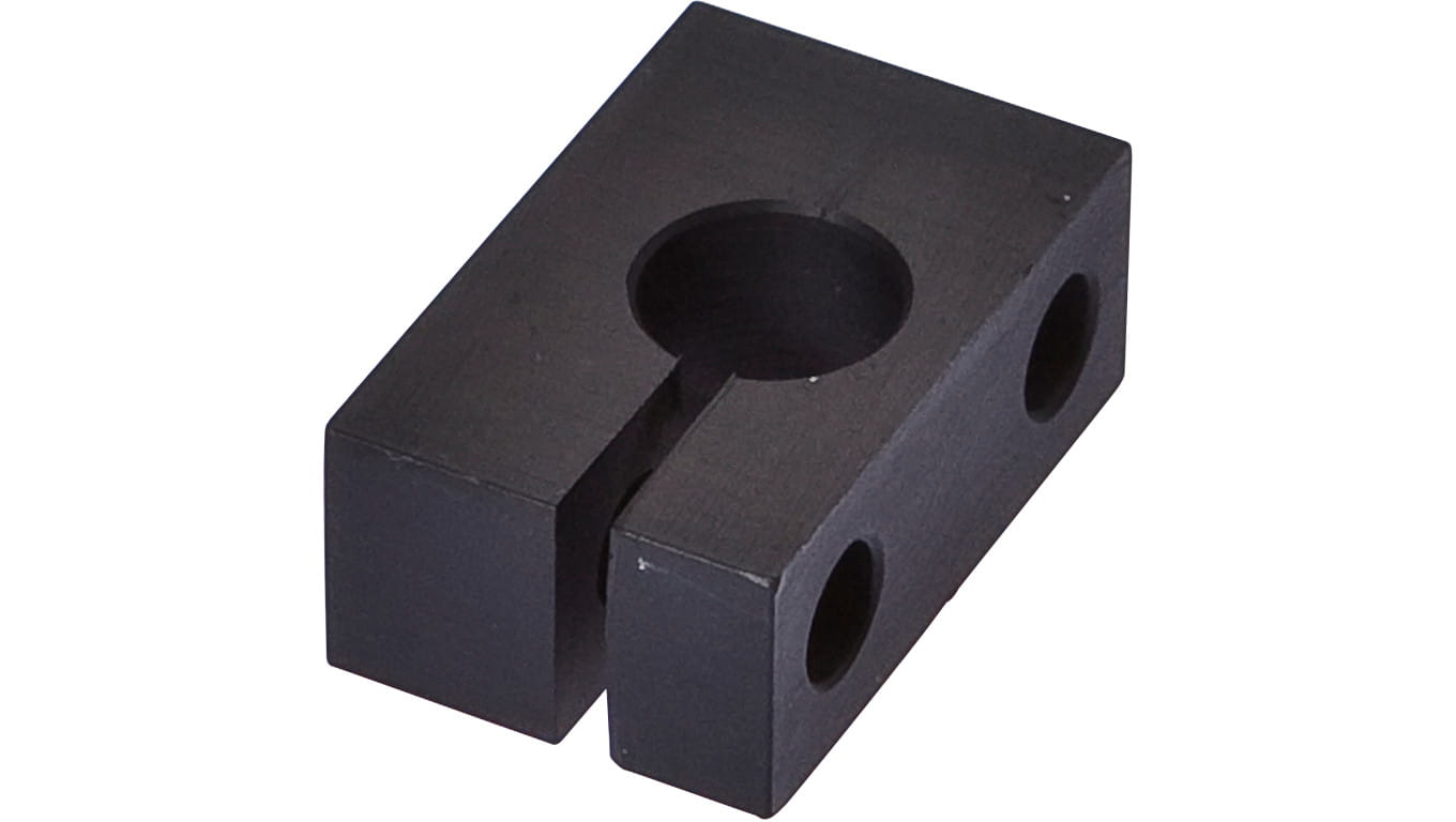 Akcesoria czujnik, Ø10mm, aluminium, do czujnika 10mm, do montażu na ścianie, do montażu na śrubach, AY000020