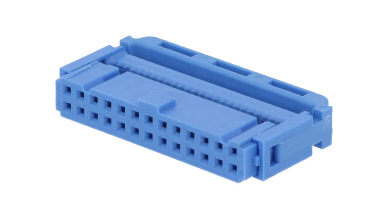Złącze IDC żeńskie 26-pin IDC na taśmę 1,27mm złocony 1-1658527-0