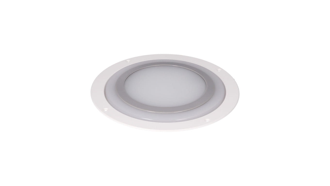 Oprawa led jacht kamper Boat Round ML 7W 10-30V czerwona