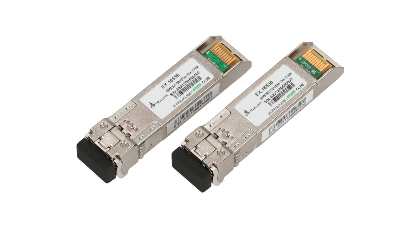 Moduł SFP28 WDM 25Gbps 1270/1330nm, single mode, 10km, LC, DOM, para Extralink SFP28 25G