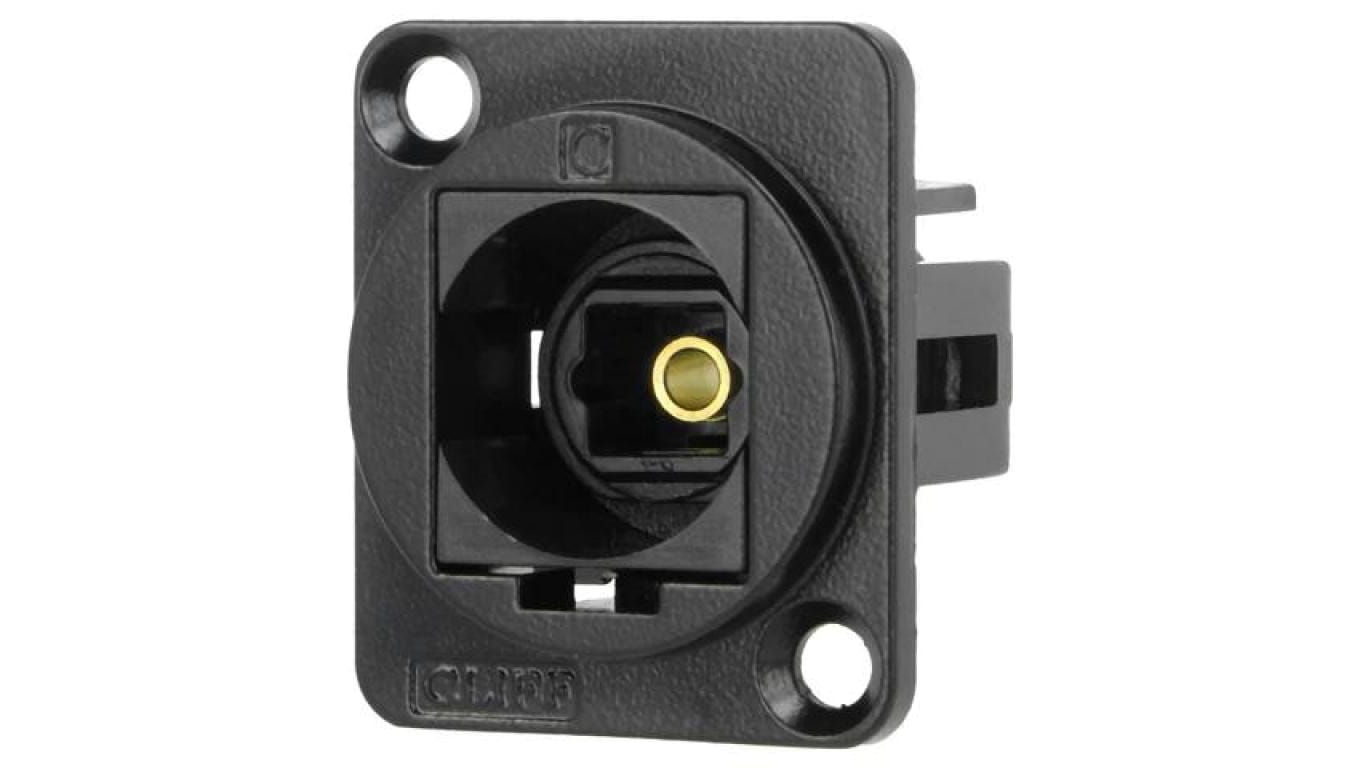 Złącze światłowodowe łącznik Toslink gniazdo z obu stron CP30217MB
