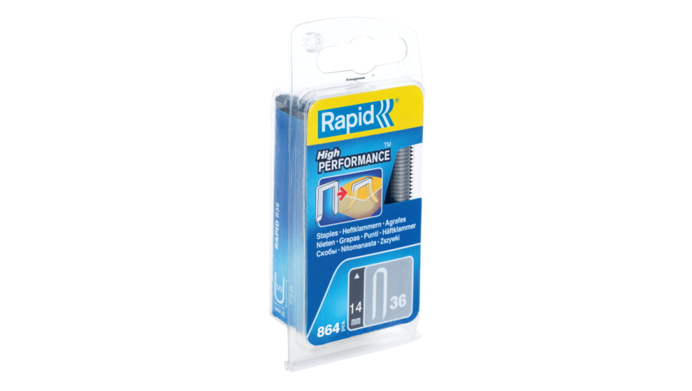 Zszywki do kabli 36/14mm 864szt. blister RAPID-40109627